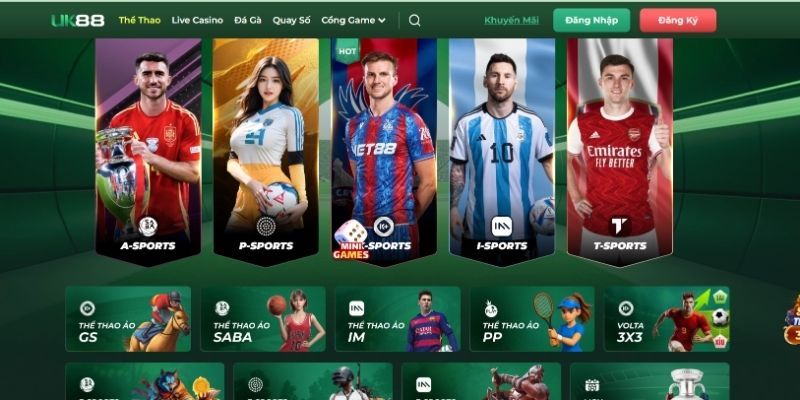 Tham gia cá độ thể thao cực đỉnh cao tại sảnh nhà cái